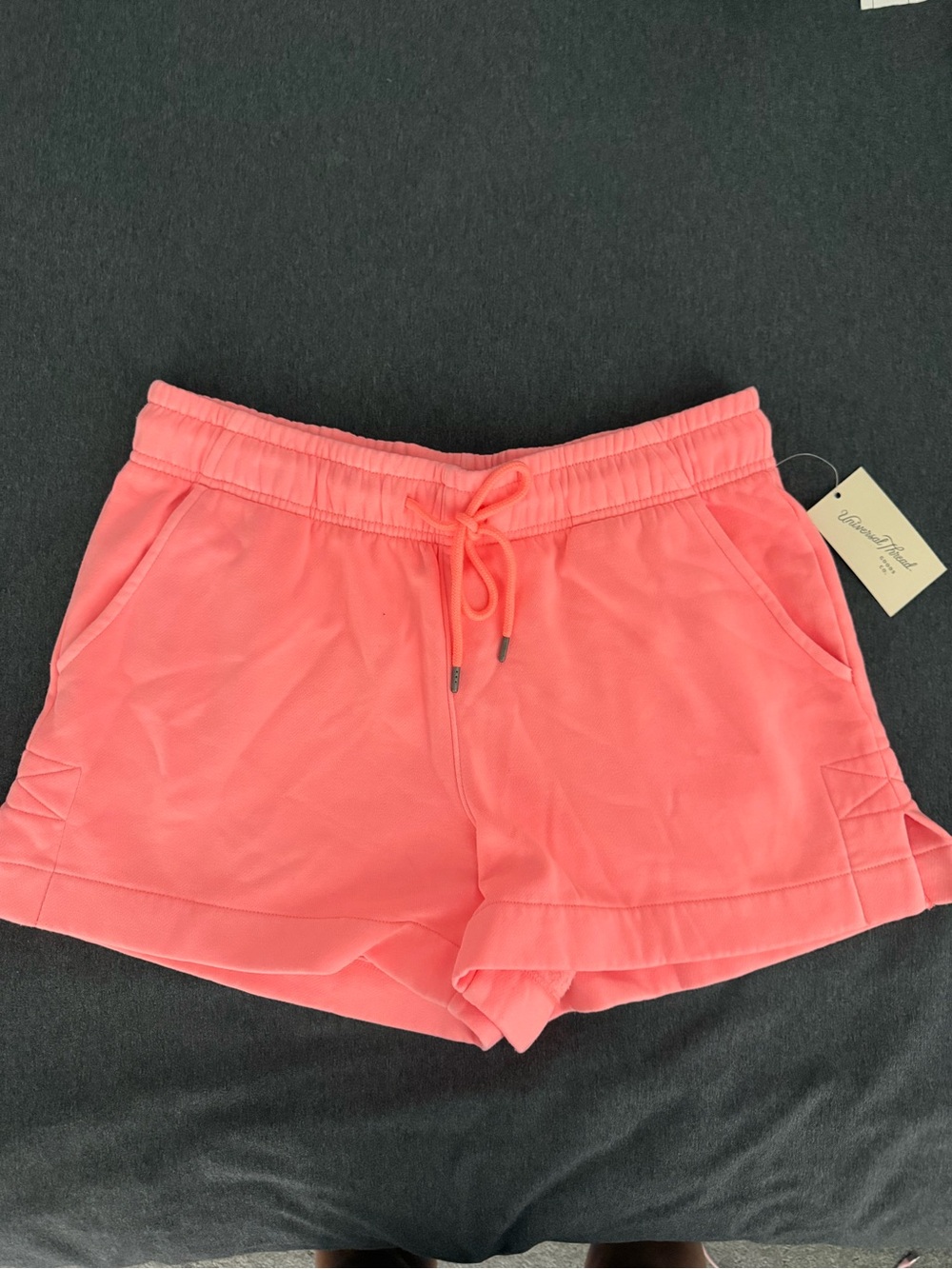 Universal Thread Coral Drawstring Athletic Shorts
